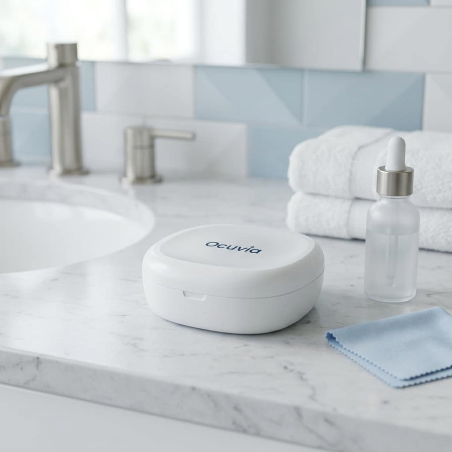 Ocuvia™ Ultrasonic Contact Lens Cleaner