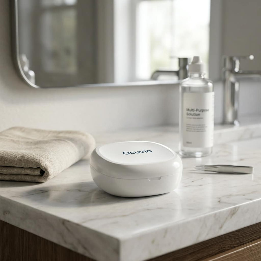 Ocuvia™ Ultrasonic Contact Lens Cleaner