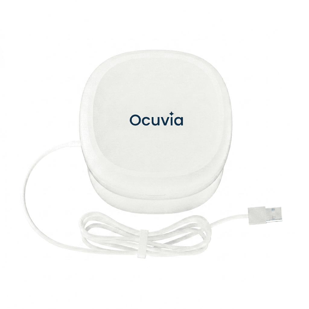 Ocuvia device in use